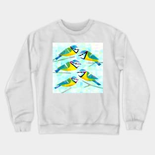 Blue Tits Crewneck Sweatshirt